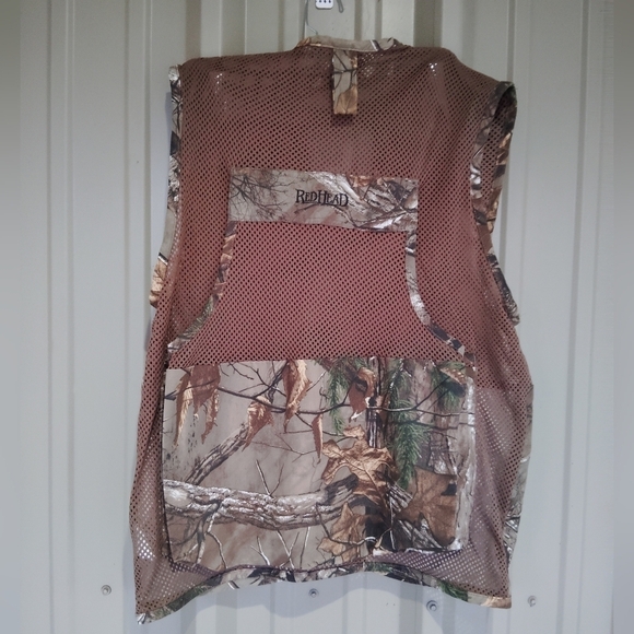 Men's Redhead Camouflage Hunting Vest Jacket Size Medium Camo - Picture 4 of 6